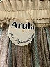 Arula 100% Polyester Stripes Brown Casual Skirt Size 0X - photo 4