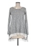 Viola Gray Long Sleeve Top Size Med - photo 1