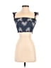 Lulus 100% Rayon Blue Tube Top Size S - photo 1