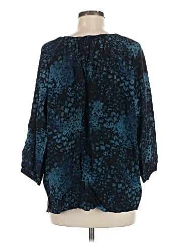 Rebecca Taylor 3/4 Sleeve Silk Top (view 2)