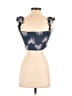 Lulus 100% Rayon Blue Tube Top Size S - photo 2