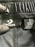 Converse 100% Polyester Stars Black Athletic Shorts Size 12 - 13 - photo 3