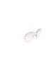 DIFF White Gold Sunglasses One size - photo 1