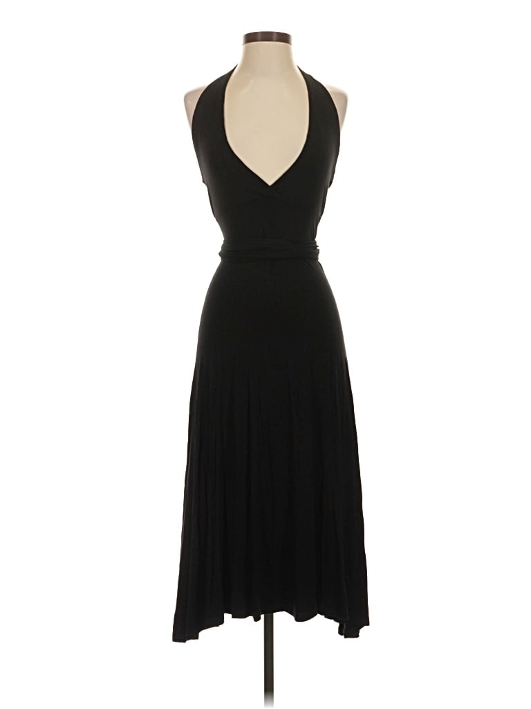 Pre-owned Bordeaux Cocktail Dress In Black