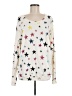 Monrow Stars White Pullover Sweater Size M - photo 1