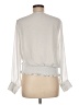 1.State 100% Polyester Ivory Long Sleeve Blouse Size M - photo 2