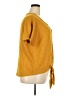 Torrid Yellow Short Sleeve Top Size 3X Plus (3) - photo 4