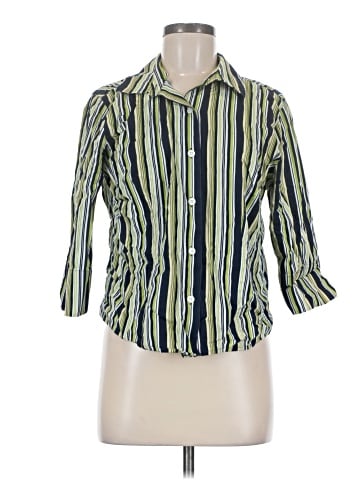 Erika 3/4 Sleeve Button-Down Shirt (view 1)