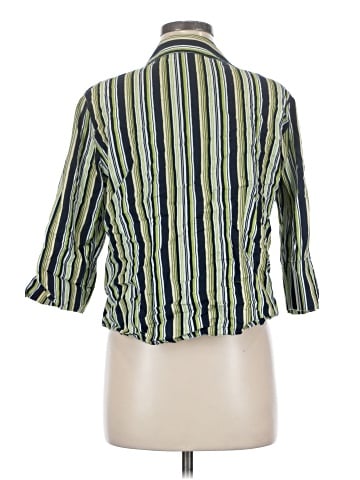 Erika 3/4 Sleeve Button-Down Shirt (view 2)