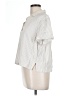 Splendid Stripes Ivory Short Sleeve Blouse Size L - photo 5