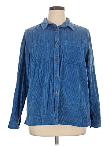 L.L.Bean Long Sleeve Button-Down Shirt (view 1)