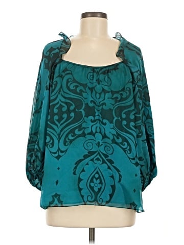 Nanette Lepore 3/4 Sleeve Silk Top (view 1)