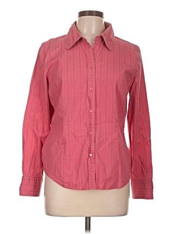 St. John's Bay Long Sleeve Button-Down Shirt (view 1)