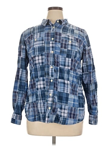 L.L.Bean Long Sleeve Button-Down Shirt (view 1)