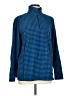 Lands' End 100% Polyester Houndstooth Blue Pullover Sweater Size L - photo 1
