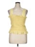 ModCloth Yellow Sleeveless Top Size XL (estimated) - photo 1