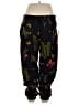 Assorted Brands 100% Polyester Graphic Black Casual Pants Size XL - photo 1