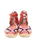 Aquazzura Tropical Red Orange Flats Size EU 35 1/2 - photo 2