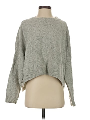 Olive Pullover Sweater (view 1)