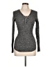 rue21 Gray Long Sleeve Top Size L - photo 1
