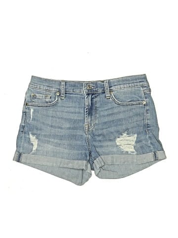 7 For All Mankind Denim Shorts (view 1)