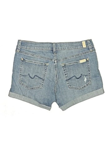 7 For All Mankind Denim Shorts (view 2)