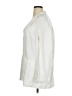 Gap White 3/4 Sleeve Button-Down Shirt Size XL - photo 5