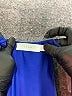 Lush 100% Polyester Solid Blue Cocktail Dress Size L - photo 7