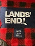 Lands' End 100% Polyester Plaid Red Cardigan Size M (petite) - photo 7