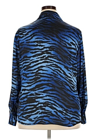 Jones New York Signature Long Sleeve Blouse (view 2)