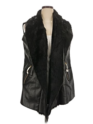 IMAN Faux Fur Vest (view 1)