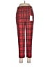 J.Crew Plaid Red Wool Pants Size 8 (petite) - photo 1