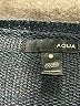 Aqua Color Block Blue Pullover Sweater Size M - photo 7