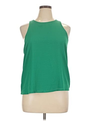 MNG Basics Sleeveless Blouse (view 1)
