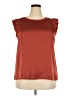 Maurices 100% Polyester Orange Short Sleeve Top Size XXL - photo 1