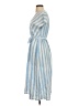 Unbranded Stripes Blue Casual Dress Size S - photo 5