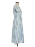 Unbranded Stripes Blue Casual Dress Size S - photo 4
