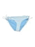 Roxy Stripes Blue Swimsuit Bottoms Size S - photo 1