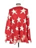 Wildfox Stars Red Pullover Sweater Size L (estimated) - photo 2