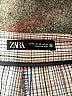Zara Plaid Gray Casual Pants Size XS - photo 7