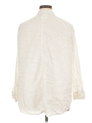 Aerie 3/4 Sleeve Button-Down Shirt (view 2)