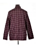 Basic Editions Plaid Burgundy Coat Size XL - photo 2