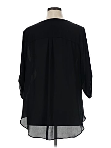 Worthington 3/4 Sleeve Blouse (view 2)