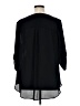 Worthington 100% Polyester Black 3/4 Sleeve Blouse Size 1X - photo 2