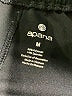Apana Solid Black Shorts Size M - photo 3