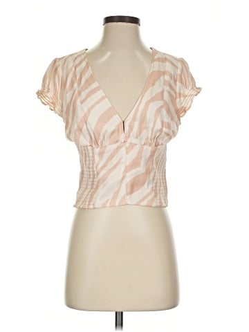 Free People Short Sleeve Blouse (view 1)