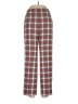 J.Crew Plaid Red Wool Pants Size 8 - photo 1