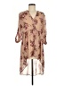 Torrid 100% Polyester Tan Casual Dress Size Med Plus (00) - photo 1