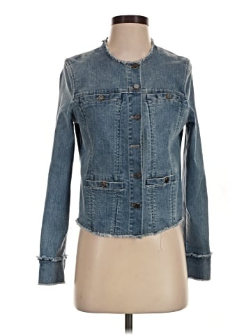 Ecru Denim Jacket (view 1)