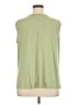 DG^2 by Diane Gilman 100% Polyester Green Sleeveless Blouse Size XL - photo 2